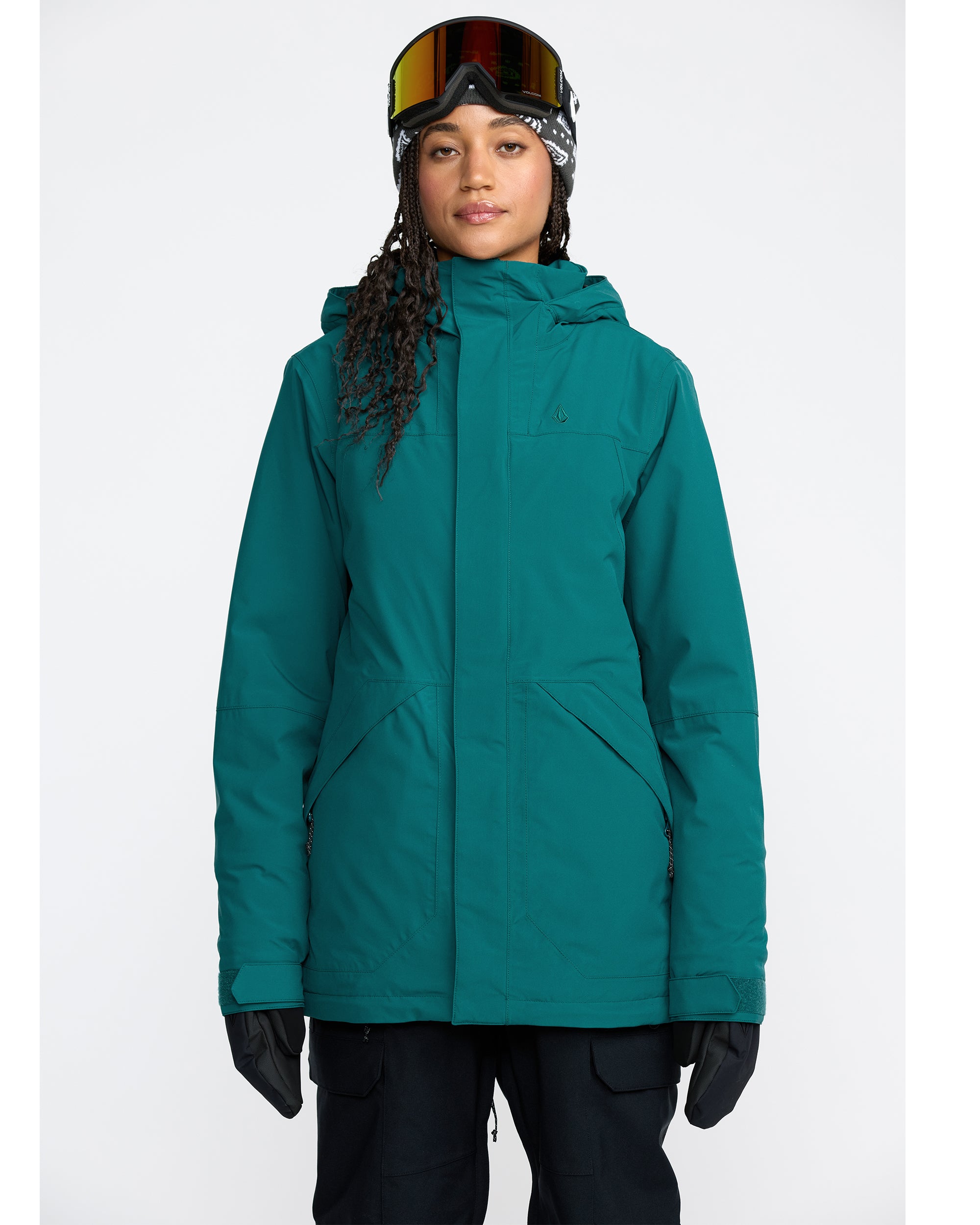 Volcom Womens Snow Jacket Shelter 20K 3D Stretch Insulated