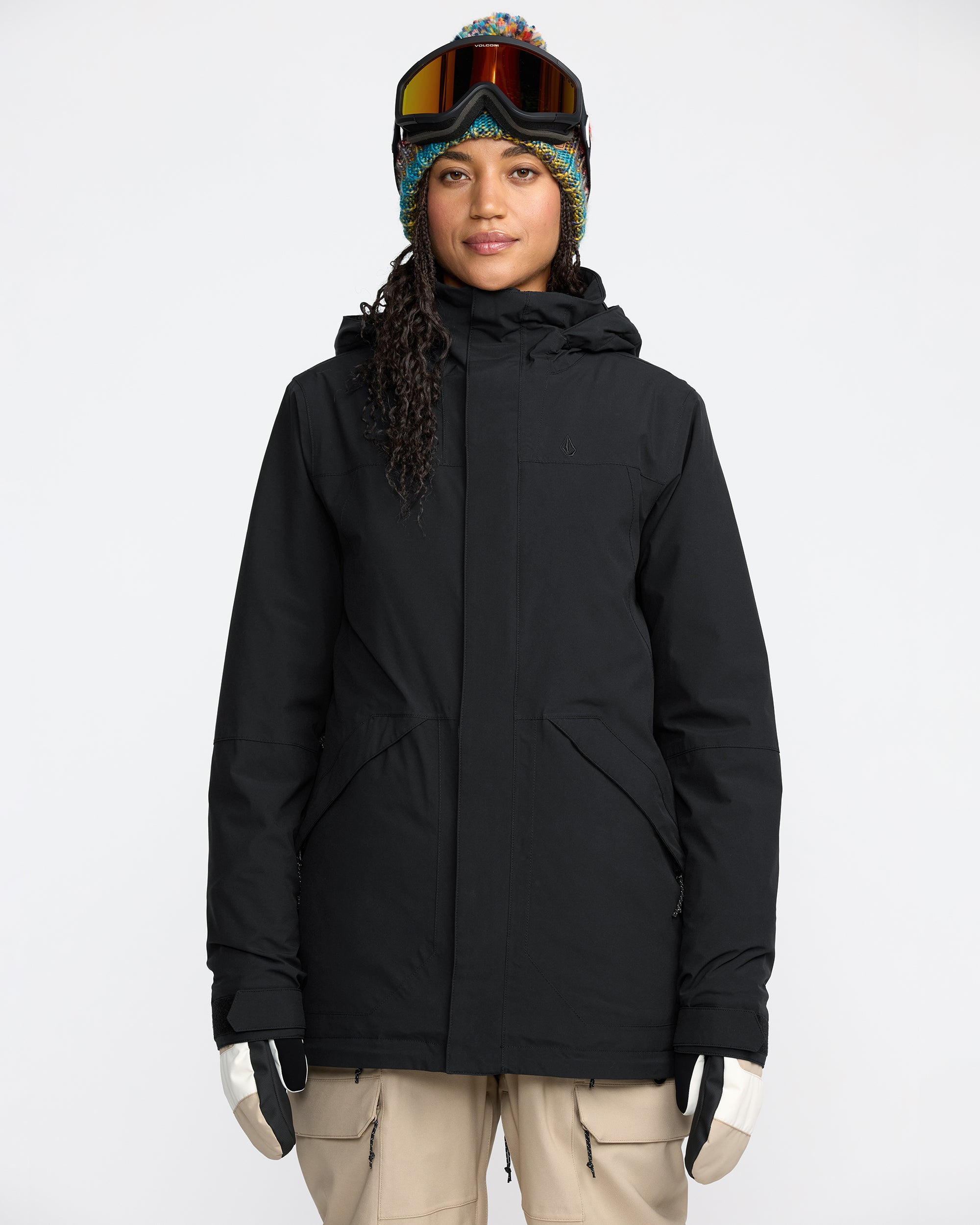Volcom Womens Snow Jacket Shelter 20K 3D Stretch Insulated