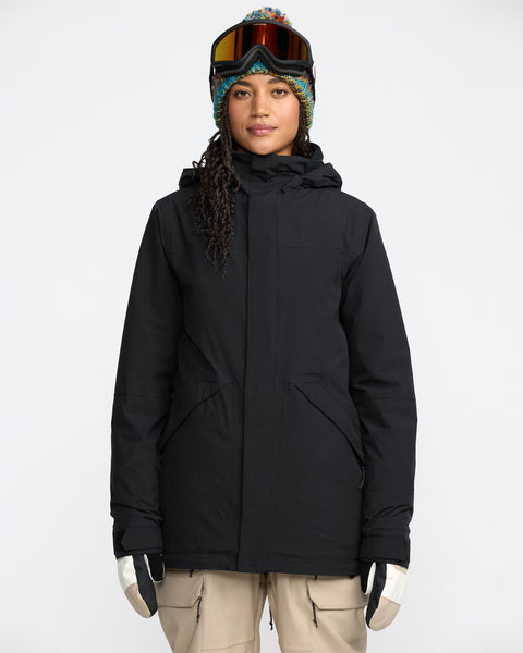 Volcom Womens Snow Jacket Shelter 20K 3D Stretch Insulated