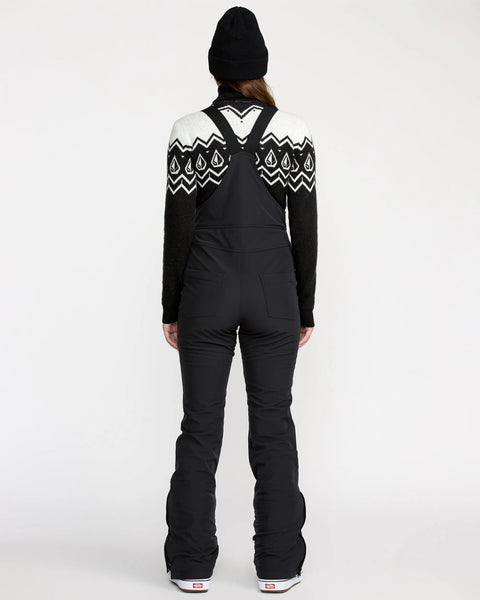 Volcom Womens Snow Pants Battle Stretch Bib Overall