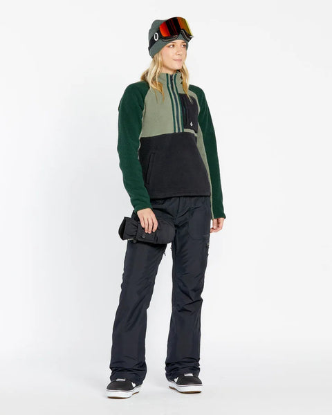 Volcom Womens Snow Layers Demi Half Zip Fleece