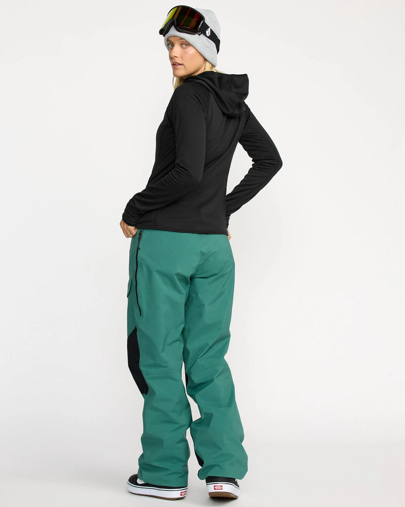 Volcom Womens Snow Layers Gridlock Balaclava Pullover