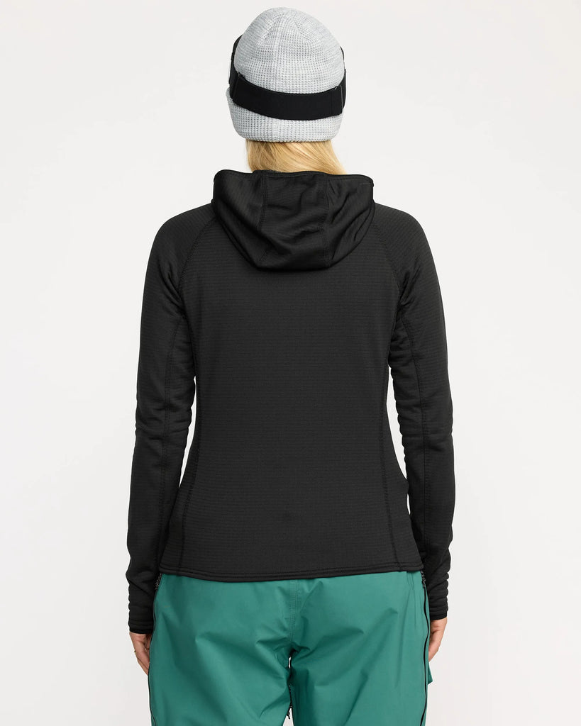 Volcom Womens Snow Layers Gridlock Balaclava Pullover