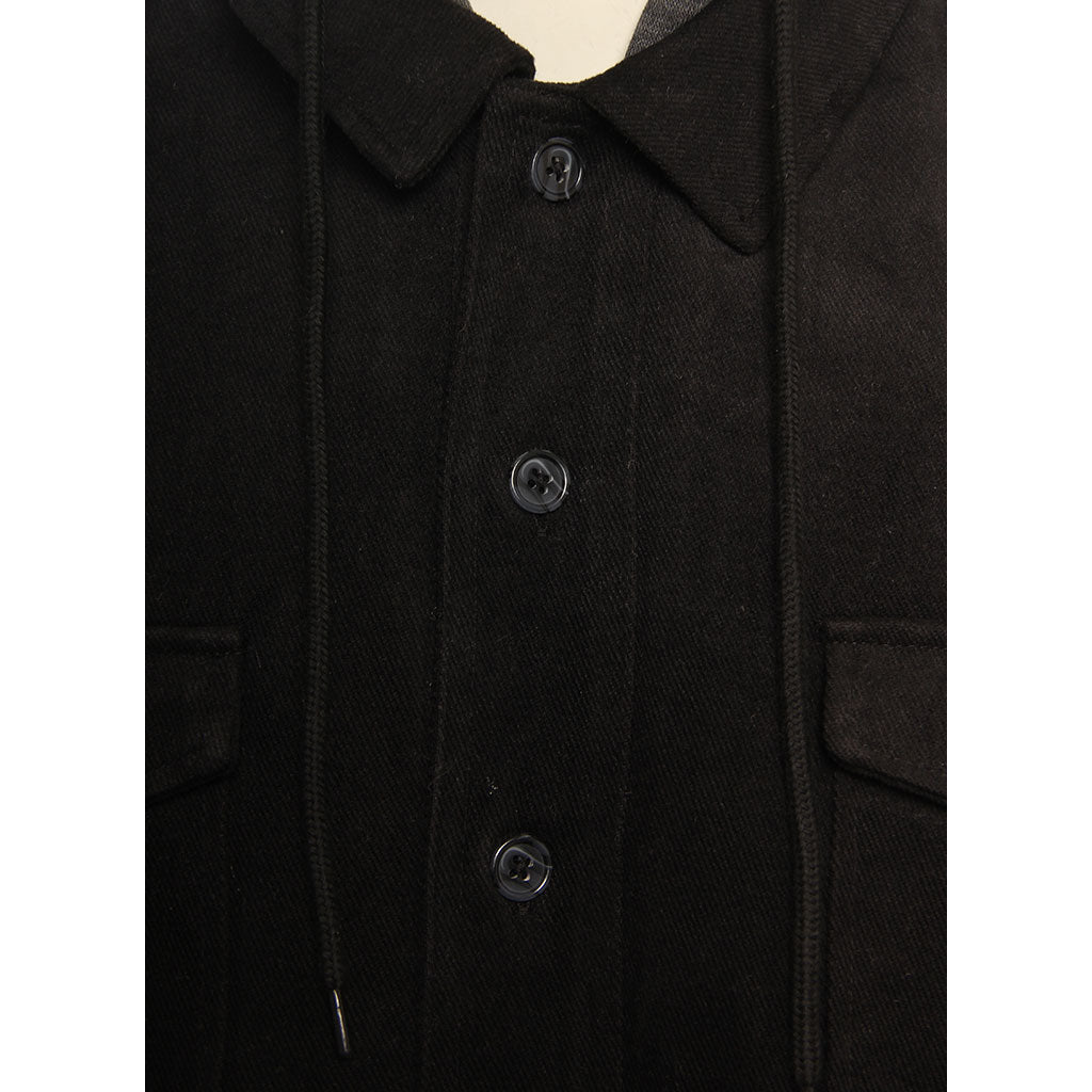 Hansen Mens Jacket Trenton Hooded Sherpa