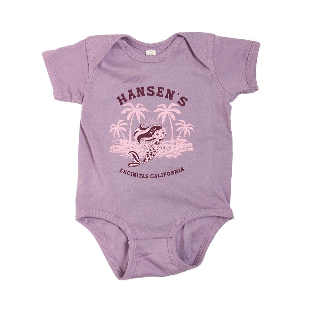 Hansen Baby Onesie By My Side Ribbed