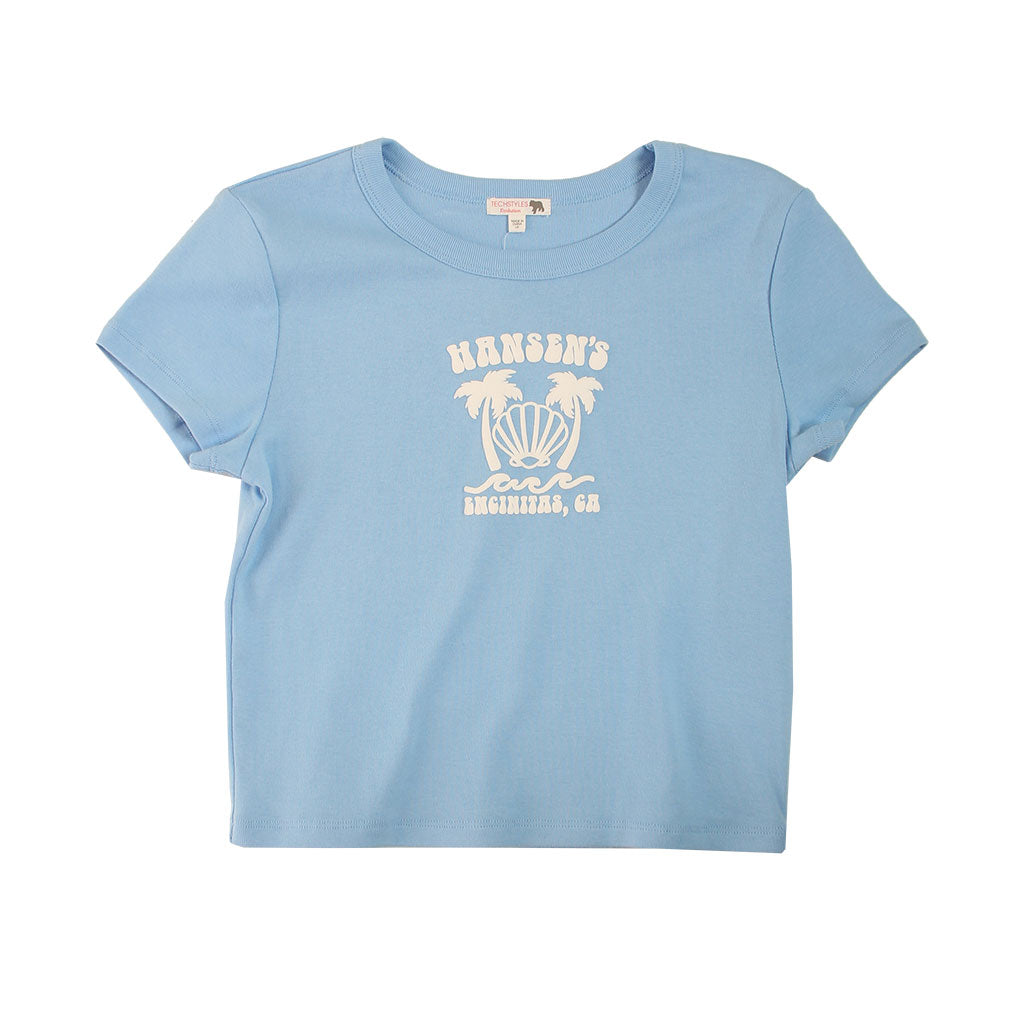 Hansen Kids Shirt Ocean Stat Puff