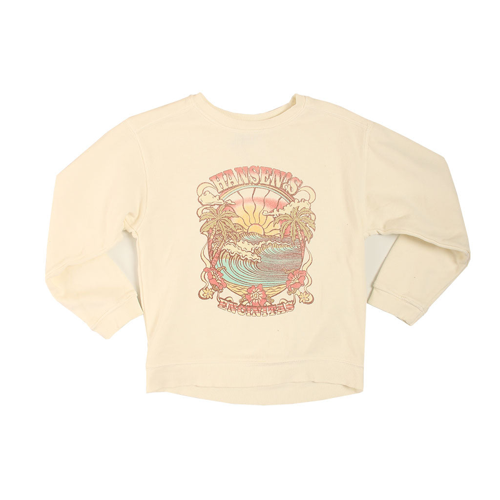Hansen Kids Sweatshirt Cessity Wave Palm Sun Crew
