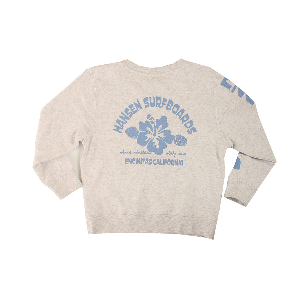 Hansen Kids Sweatshirt Hugger Youth Puff Crew