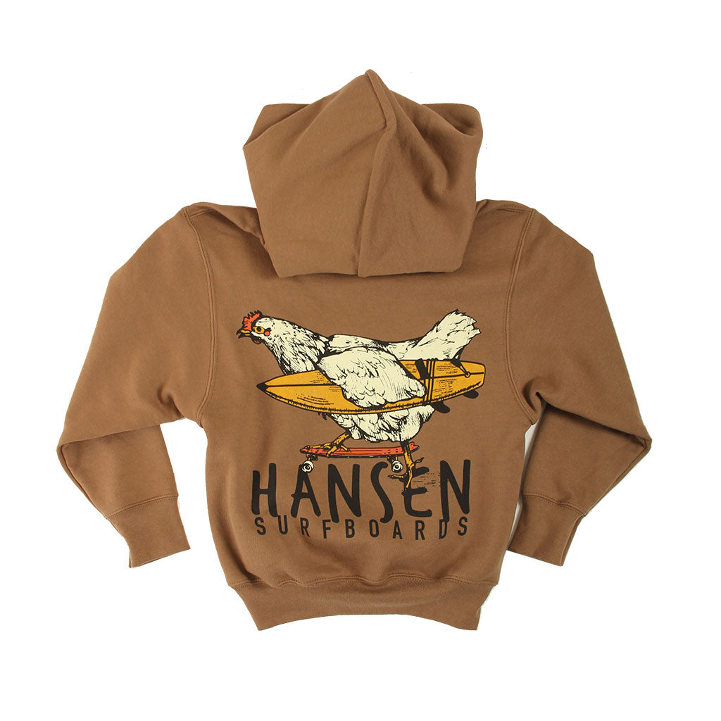 Hansen Kids Sweatshirt Surfing Chicken