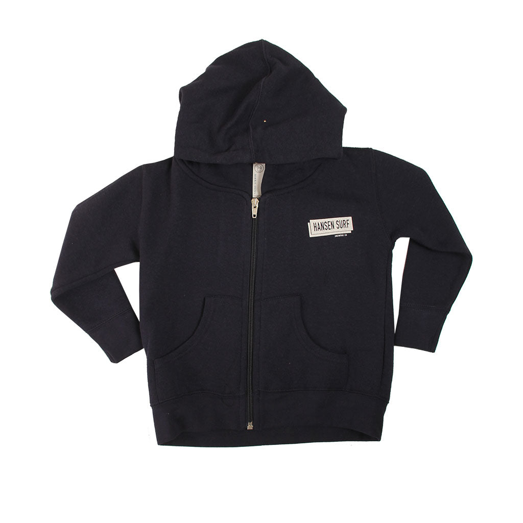 Hansen Kids Sweatshirt Hansen Toddler Surf Flag Front Zip Hoodie