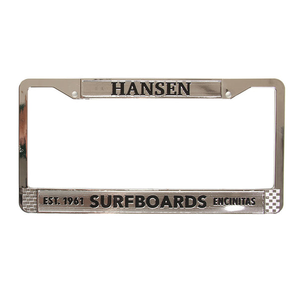 Hansen License Plate Holder