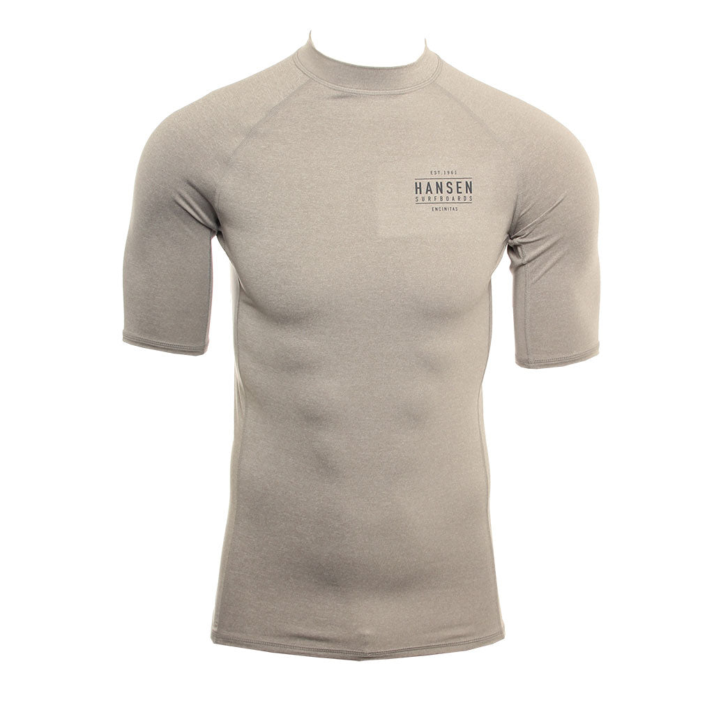 Hansen Mens Rashguard Fuse Short Sleeve