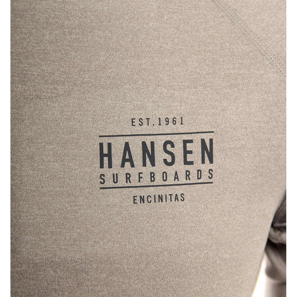 Hansen Mens Rashguard Fuse Short Sleeve