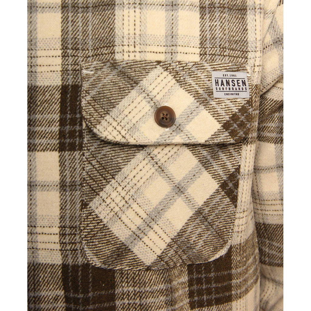 Hansen Mens Shirt David Flannel Sherpa