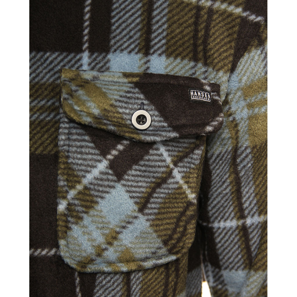 Hansen Mens Shirt Maplewood Polar Fleece