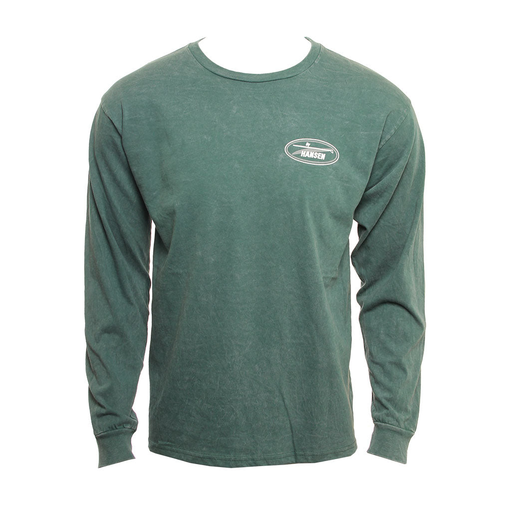 Hansen Mens Shirt Original Logo Saltwater Long Sleeve