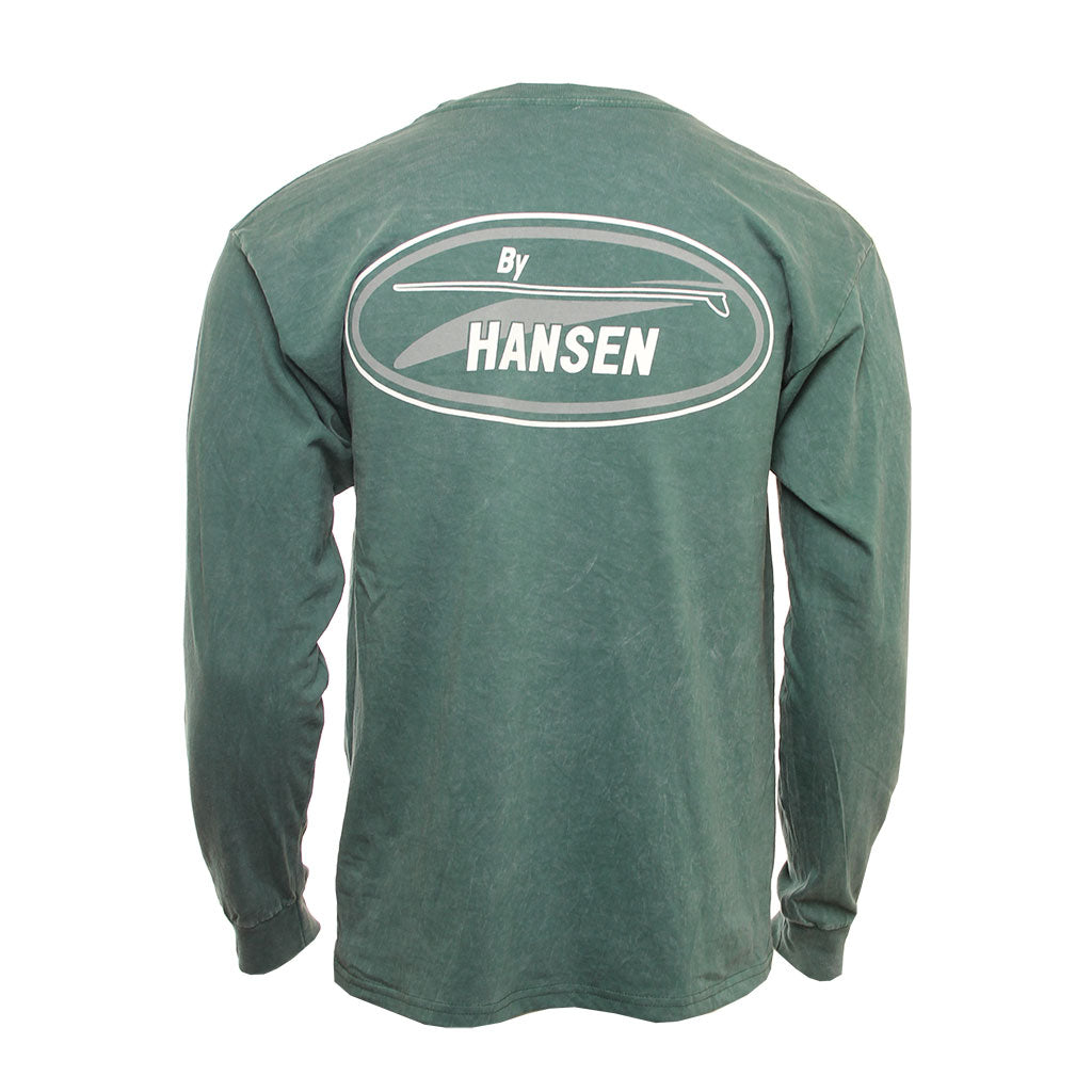 Hansen Mens Shirt Original Logo Saltwater Long Sleeve