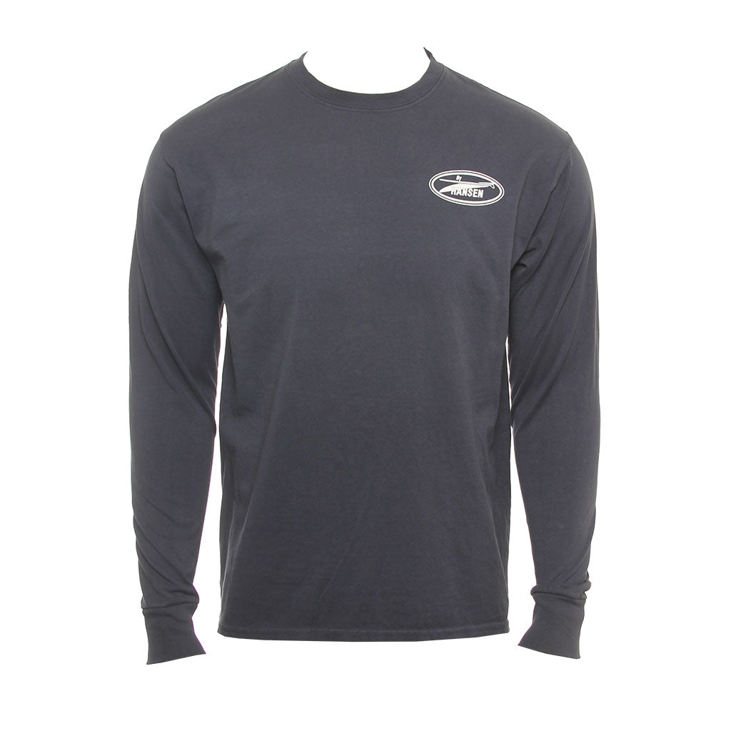 Hansen Mens Long Sleeve Shirt Original Logo
