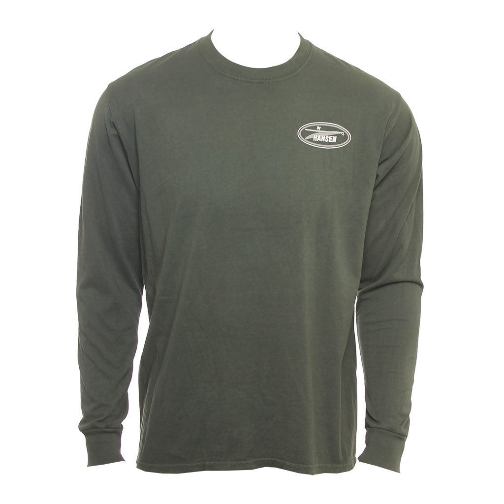 Hansen Mens Long Sleeve Shirt Original Logo
