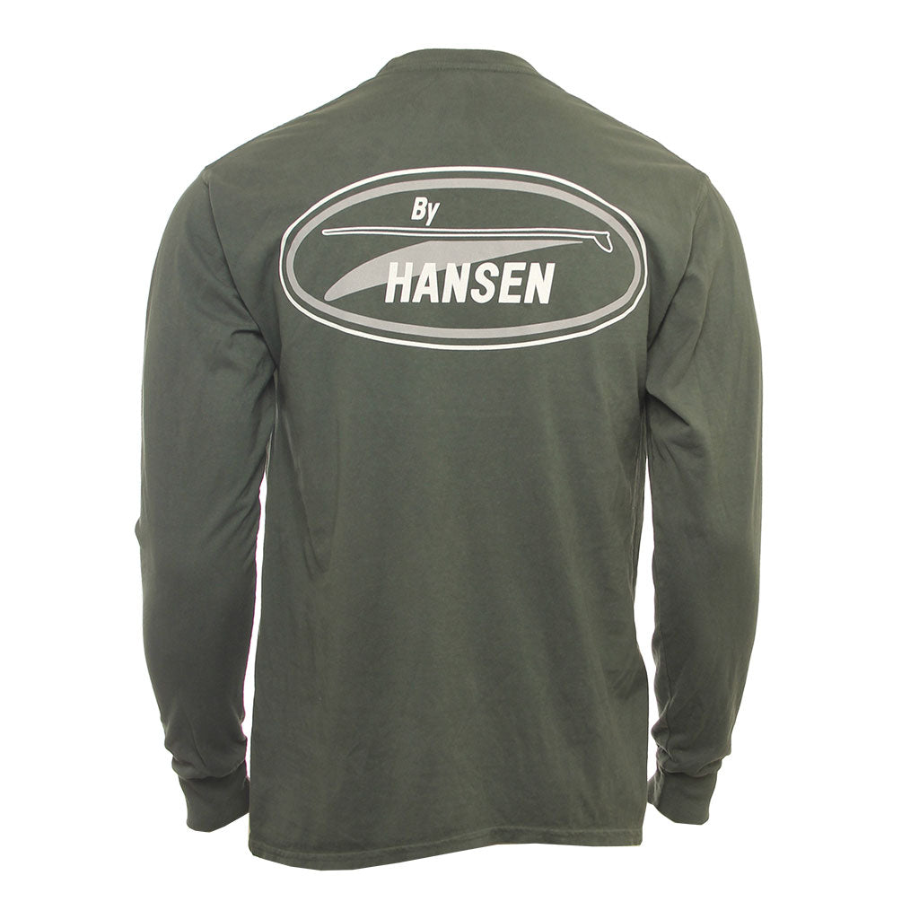 Hansen Mens Long Sleeve Shirt Original Logo