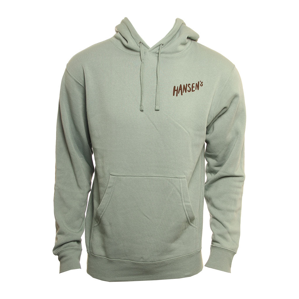 Hansen Mens Sweatshirt Coastal Cowboy Truck Hoody