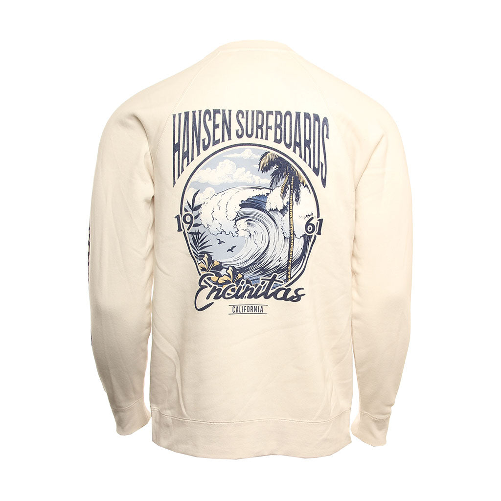 Hansen Mens Sweatshirt Force Of Nature Crew