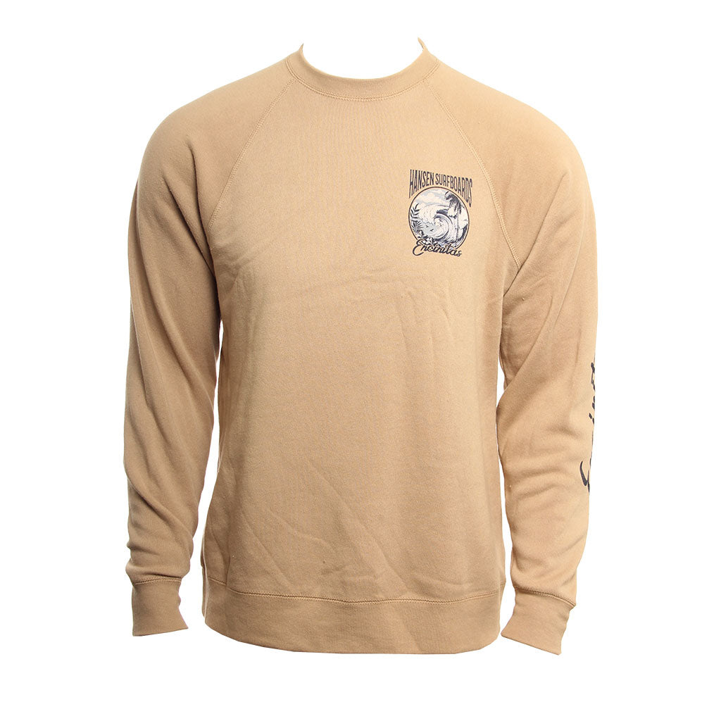 Hansen Mens Sweatshirt Force Of Nature Crew