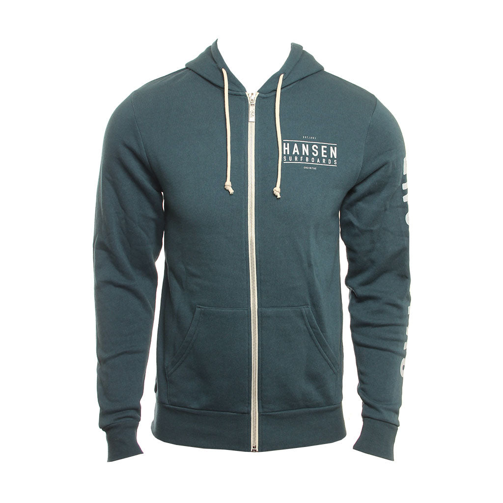 Hansen Mens Sweatshirt Box Corp Zip