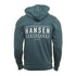 Hansen Mens Sweatshirt Box Corp Zip