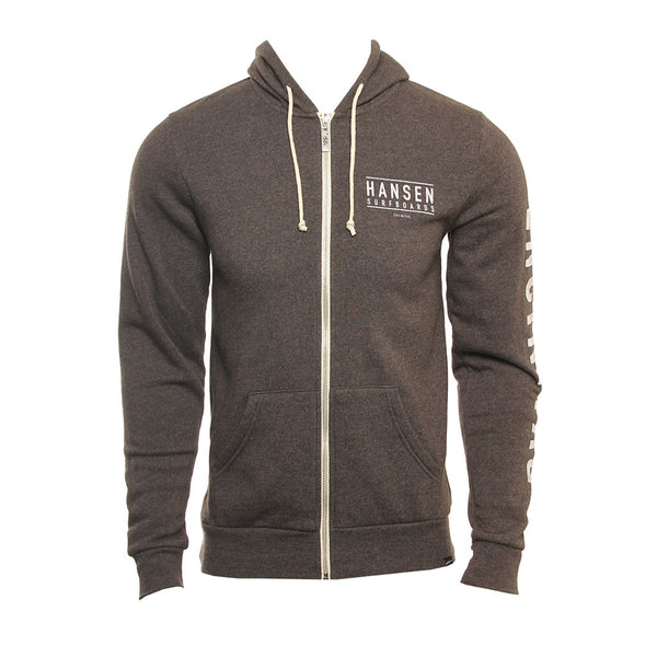 Hansen Mens Sweatshirt Box Corp Zip