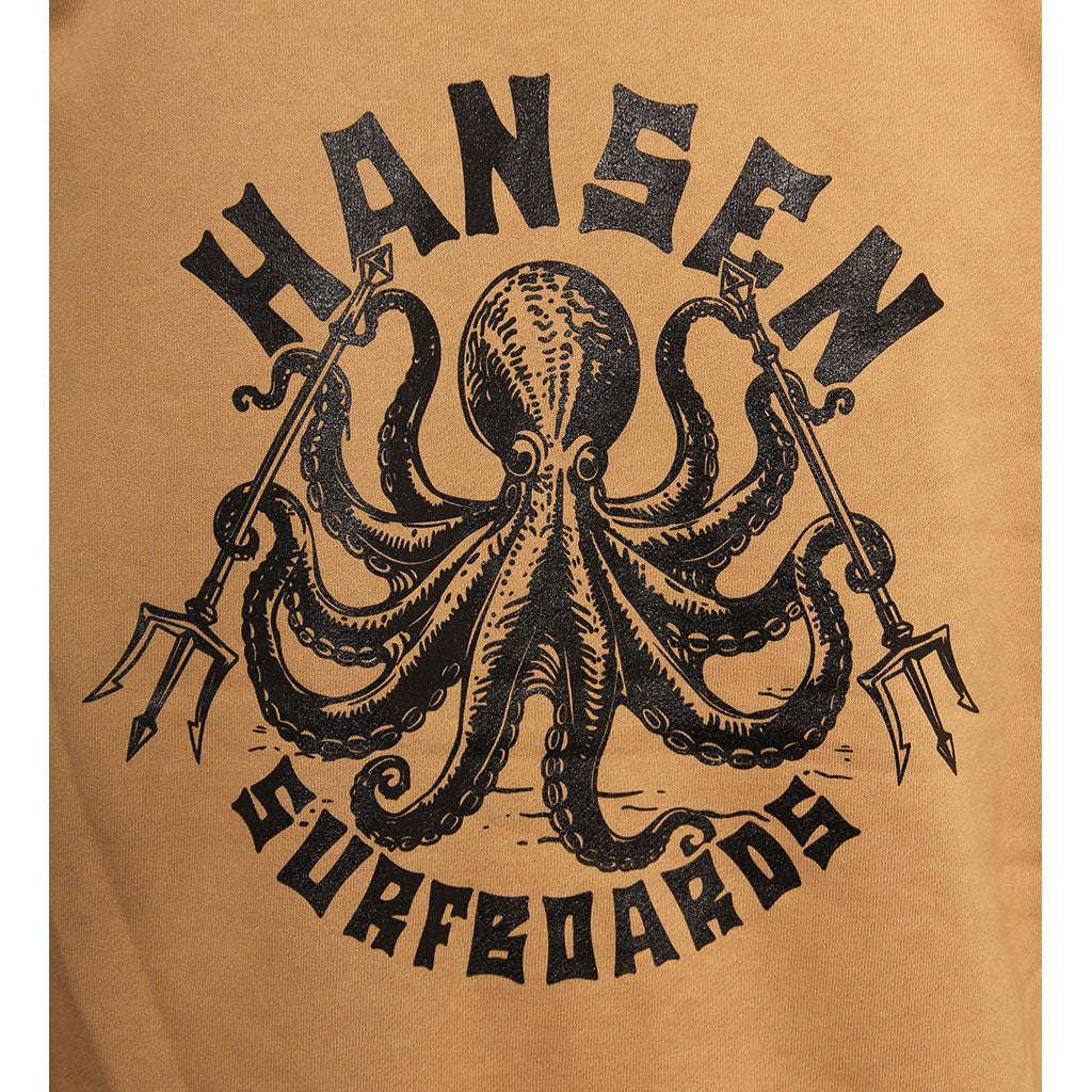 Hansen Mens Sweatshirt Kraken Octopus Hoody