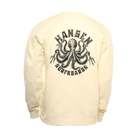 Hansen Mens Sweatshirt Kraken Crew