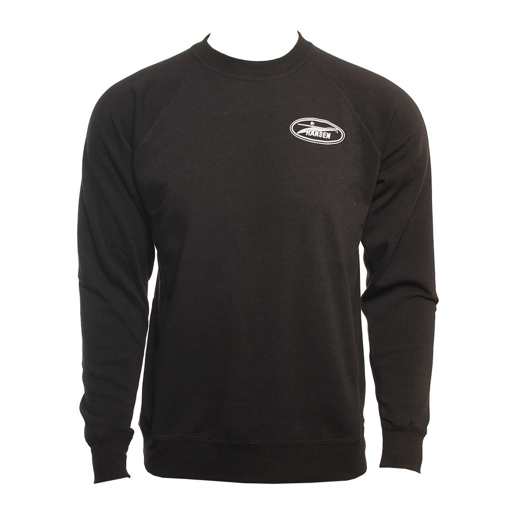 Hansen Mens Sweatshirt Original Logo Crew
