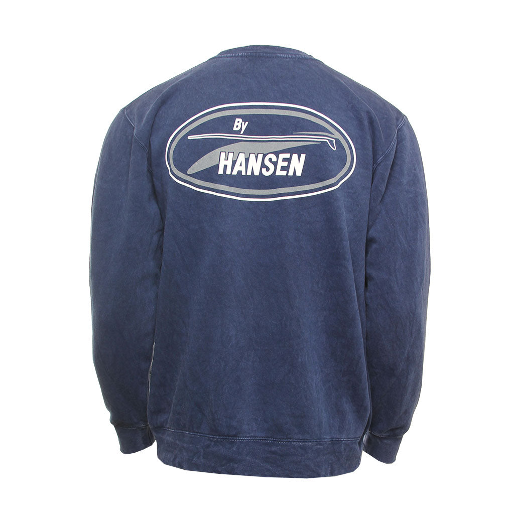 Hansen Mens Sweatshirt Original Logo Saltwater Crew