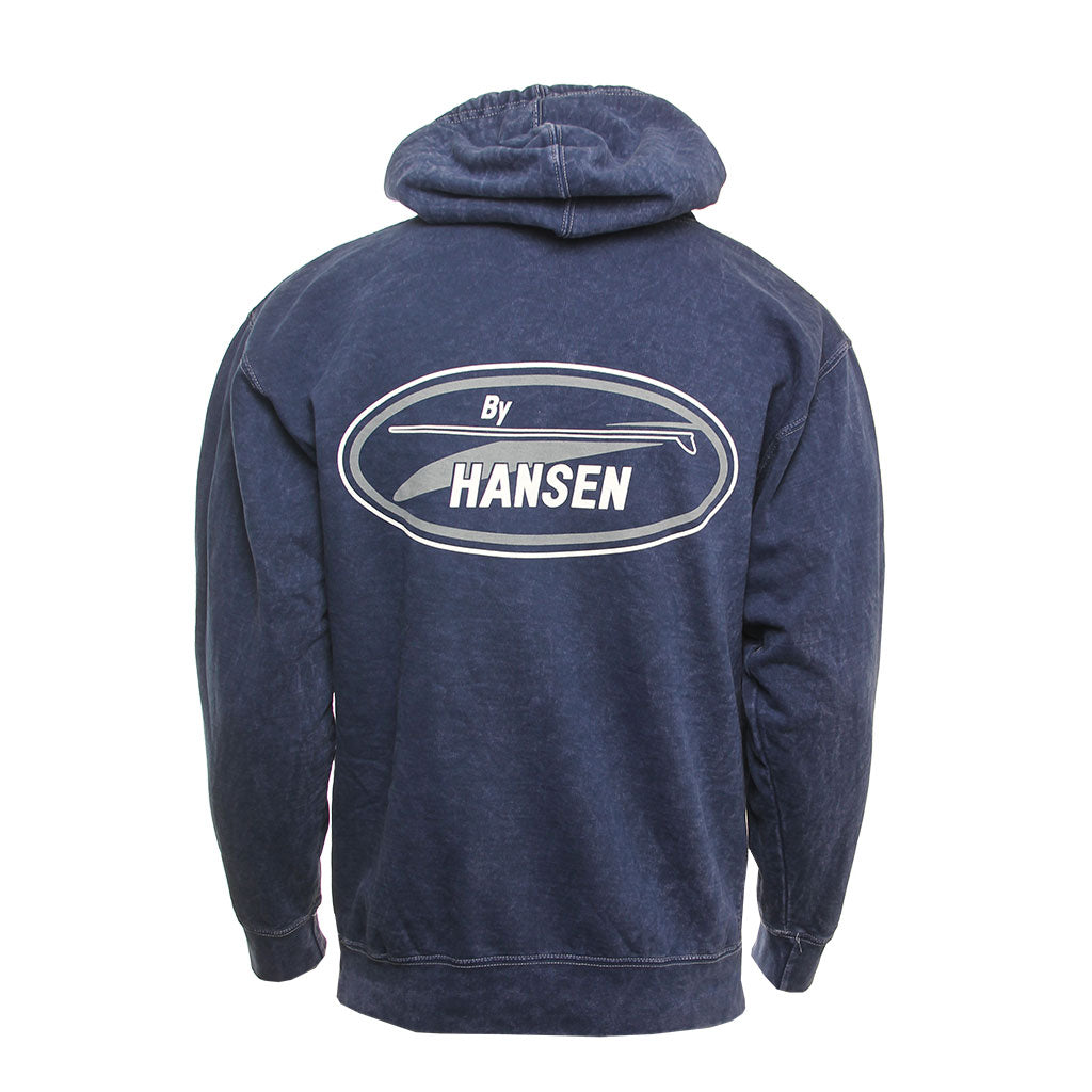 Hansen Mens Sweatshirt Original Logo Saltwater Hooded