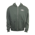 Hansen Mens Sweatshirt Original Oval Zip Hoodie