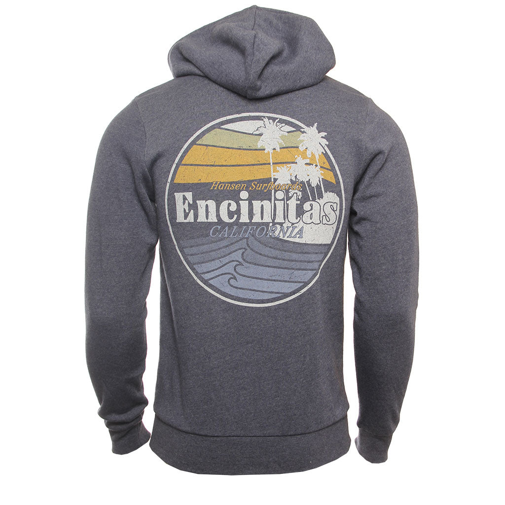 Hansen Mens Sweatshirt Rebound Zip Hoody