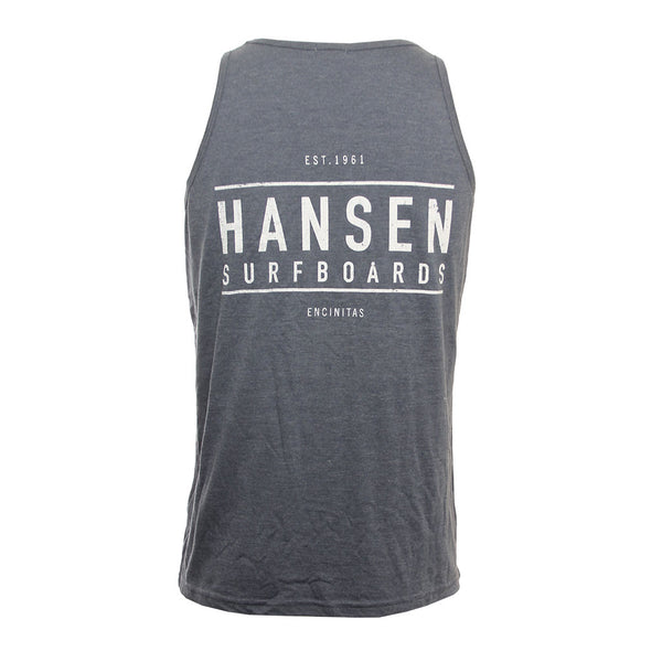 Hansen Mens Tank Top Box Logo