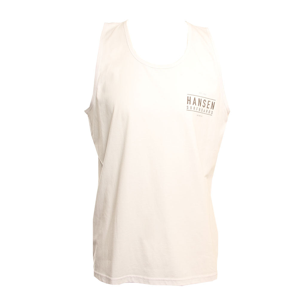 Hansen Mens Tank Top SD Map – Hansen Surfboards