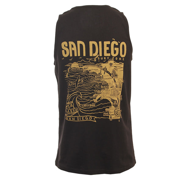 Hansen Mens Tank Top SD Map