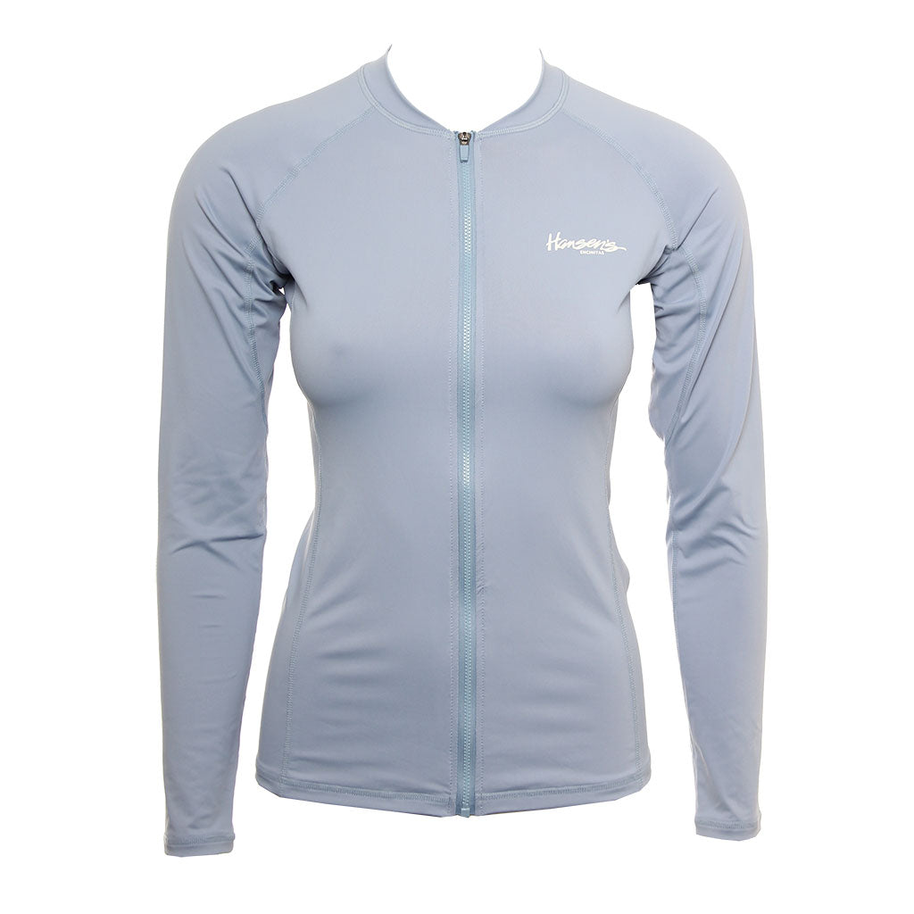 Hansen Womens Rashguard Vera Long Sleeve Front Zip