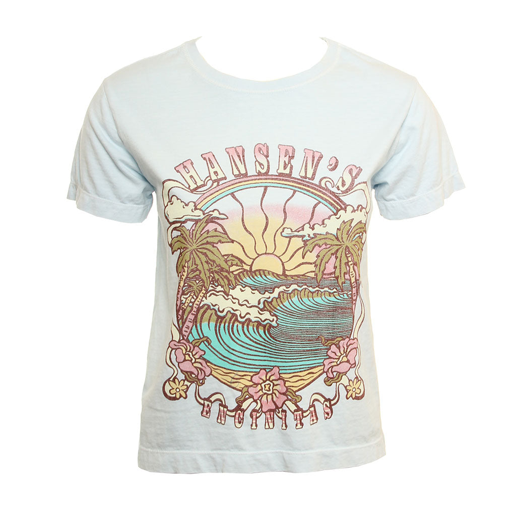 Hansen Womens Shirt Cessity Wave Palm Sun