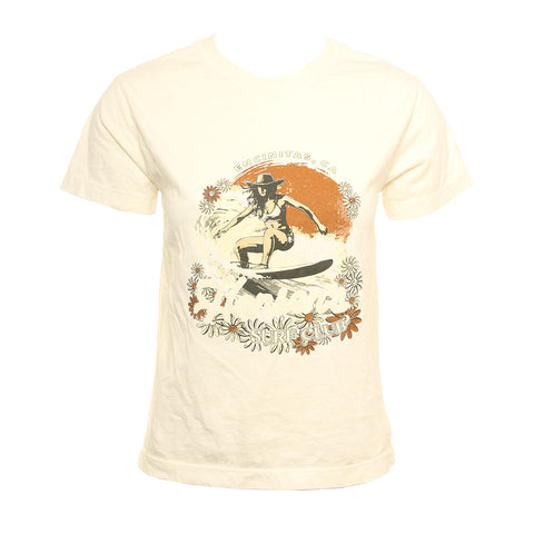 Hansen Womens Shirt Here I Am Surfer Cowgirl