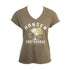 Hansen Womens Shirt Imbibe V Neck