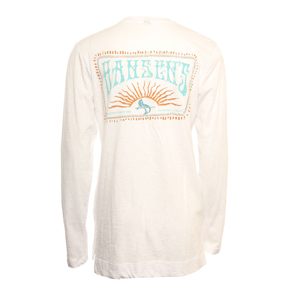 Hansen Womens Shirt Jimmy Jon Long Sleeve Crew