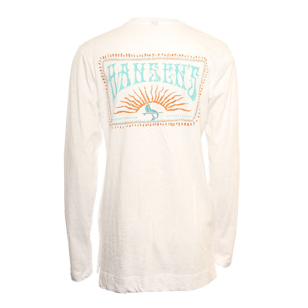 Hansen Womens Shirt Jimmy Jon Long Sleeve Crew