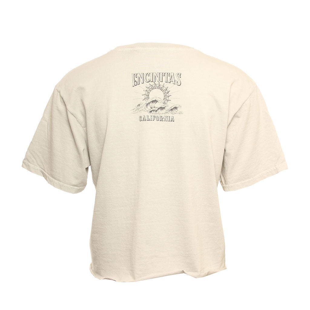 Hansen Womens Shirt Roar Wave Palms