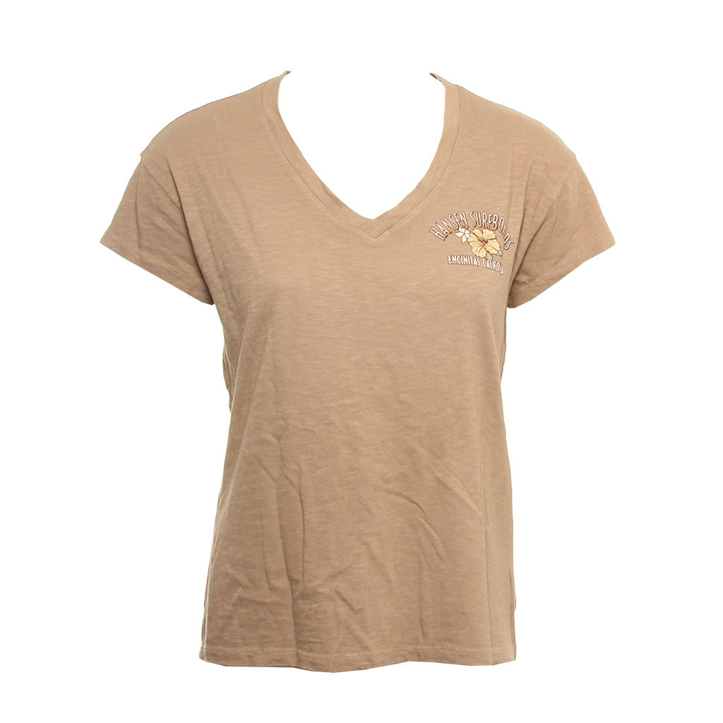 Hansen Womens Shirt Turn Around V Neck