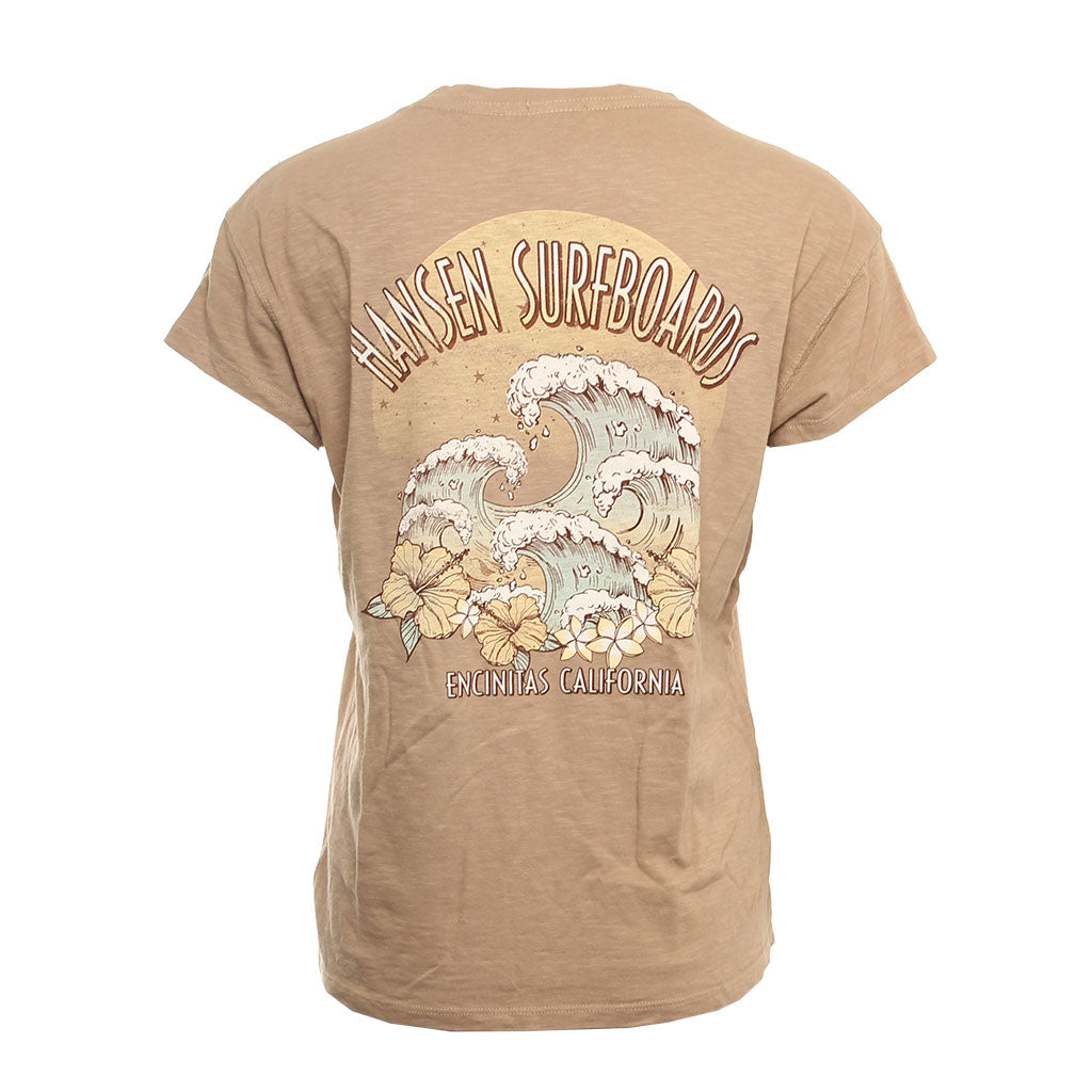 Hansen Womens Shirt Turn Around V Neck