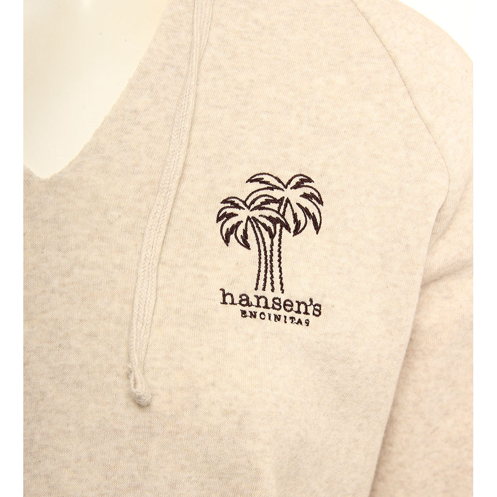 Hansen Womens Sweatshirt Fancy Free Split Neck